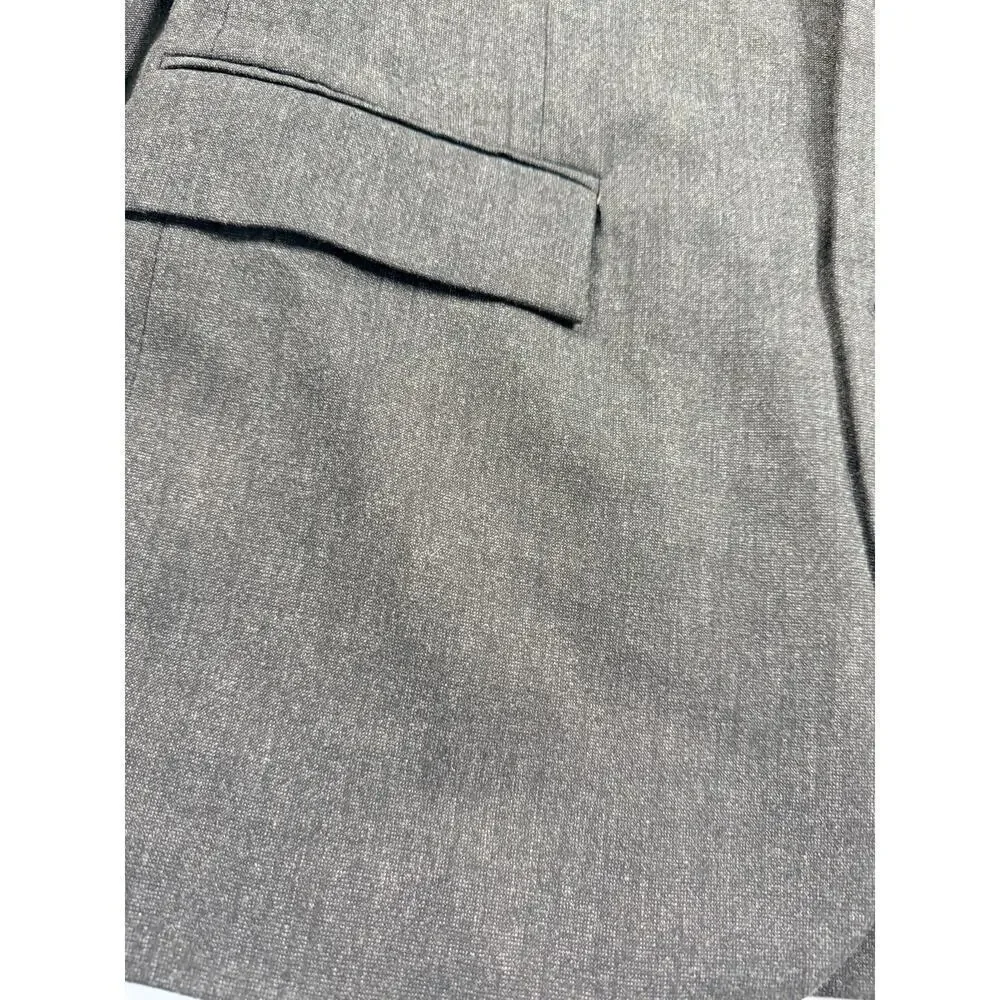 J Crew Thompson Sport Coat Blazer Wool Mens 42R Slim Fit Gray Suit Jacket Casual